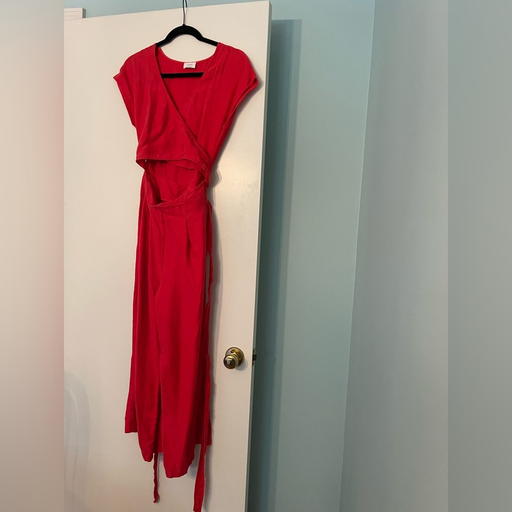 Wilfred Elegant Red Jumpsuit